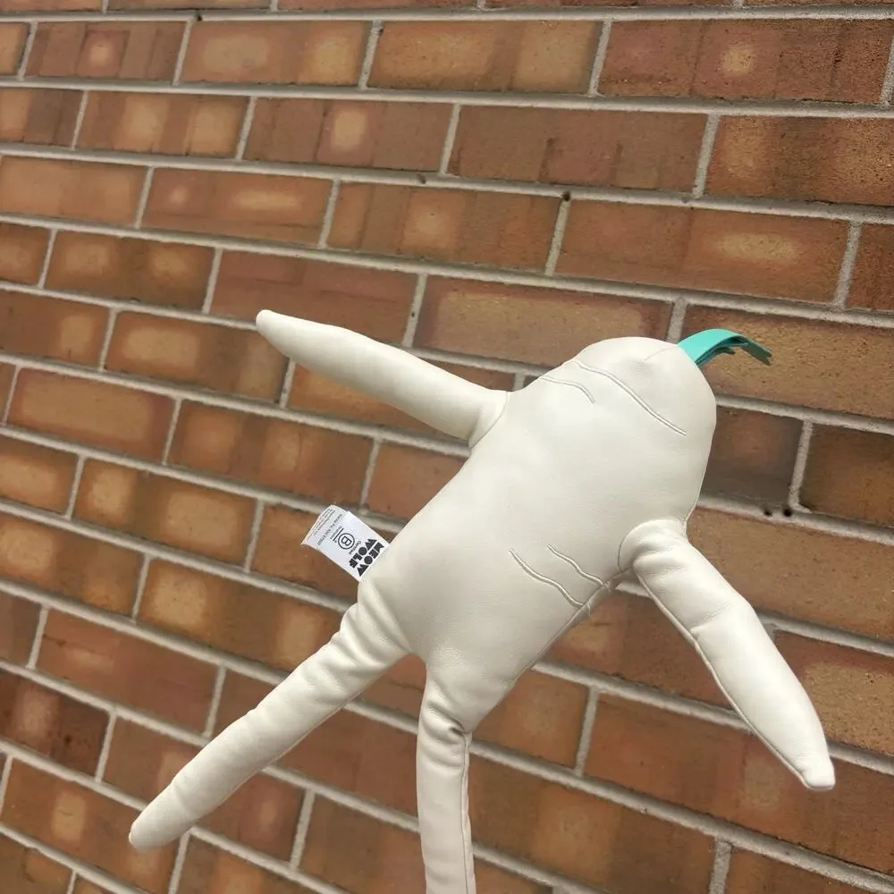 Meow Wolf Omega Mart Daikon Radish Stuffed Toy Plush Bendy Limbs